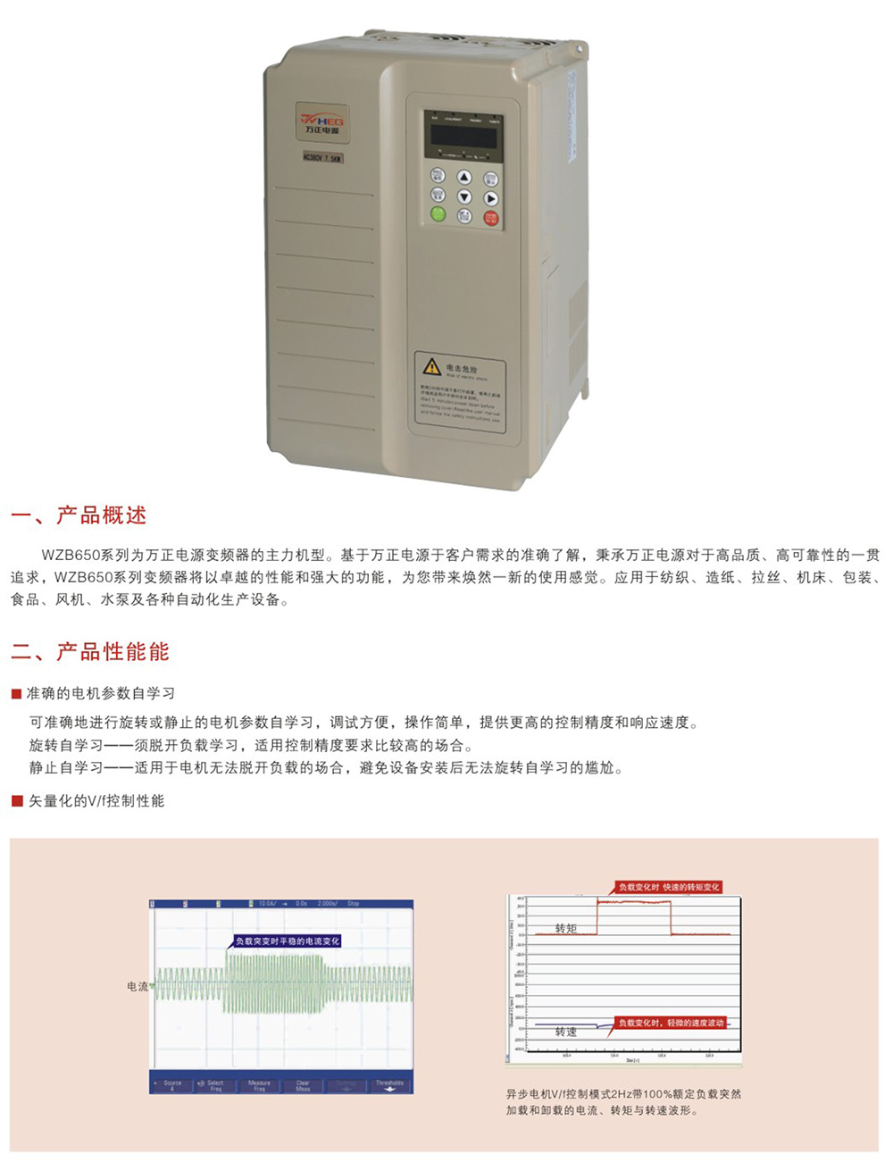 WZB650系列变频器